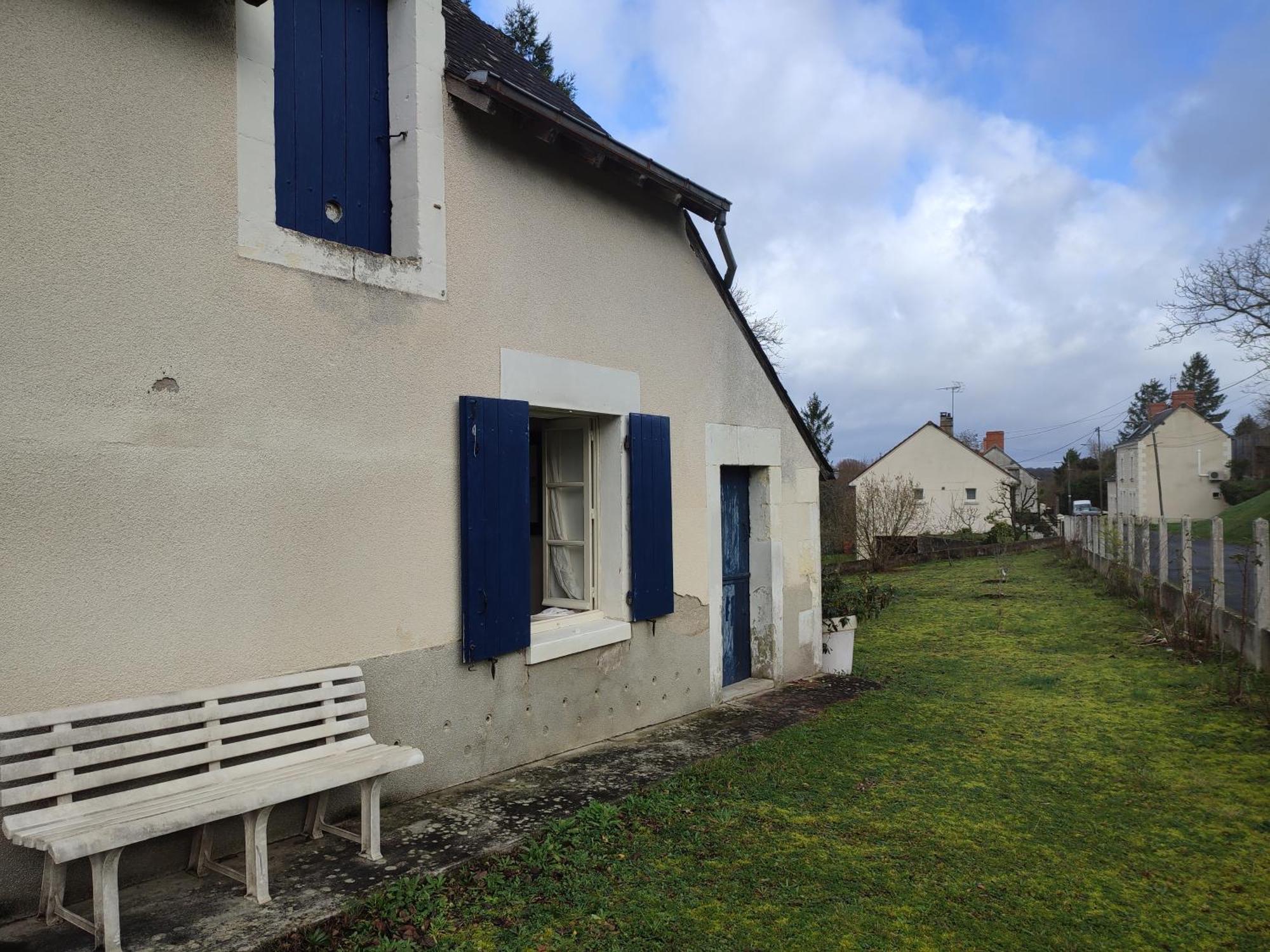 Maison Plain Pied, 2 Chambres, Longere Typique , Fraiche, Dans Bourg Avec Tous Commerces Lucay-le-Male ภายนอก รูปภาพ